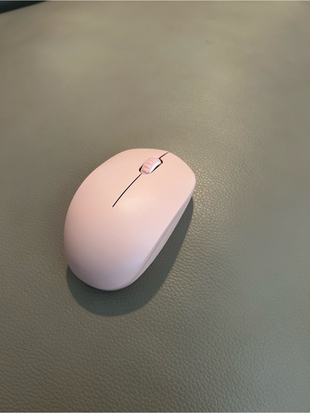 Wireless Pink Computer Mouse - Slim Portable Design